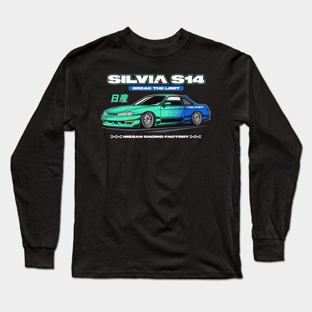 Silvia S14 Long Sleeve T-Shirt by cturs